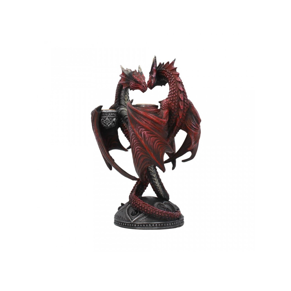 Nemesis Now - Dragon Heart - Valentines's Edition Bougeoir - Rouge